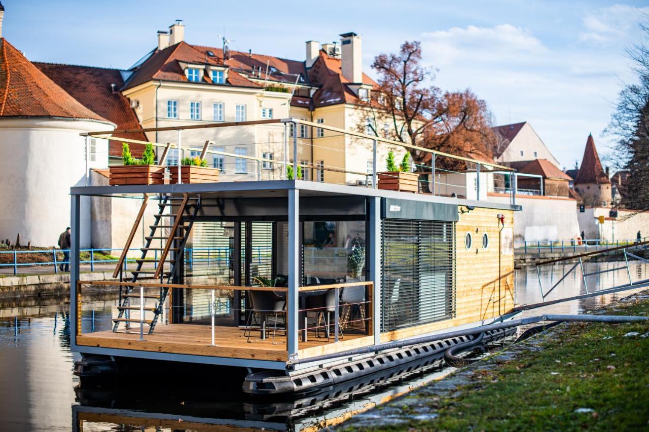 Rezidence Malše - Unikátní apartmány na vodě Ceske Budejovice Exterior foto